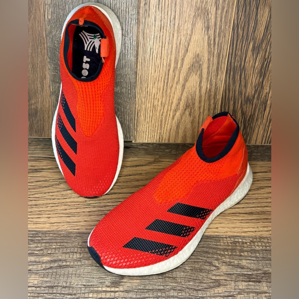 Adidas Predator 20.1 TR Boost Active Red EF1664 Shoes Men's Size 10.5 EXCELLENT!